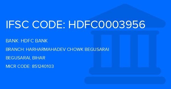 Hdfc Bank Harharmahadev Chowk Begusarai Branch IFSC Code