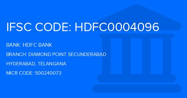Hdfc Bank Diamond Point Secunderabad Branch IFSC Code