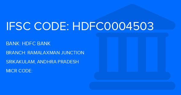 Hdfc Bank Ramalaxman Junction Branch IFSC Code