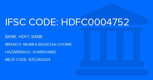 Hdfc Bank Munka Bagicha Chowk Branch IFSC Code