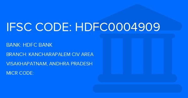 Hdfc Bank Kancharapalem Civ Area Branch IFSC Code