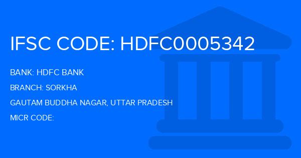 Hdfc Bank Sorkha Branch IFSC Code