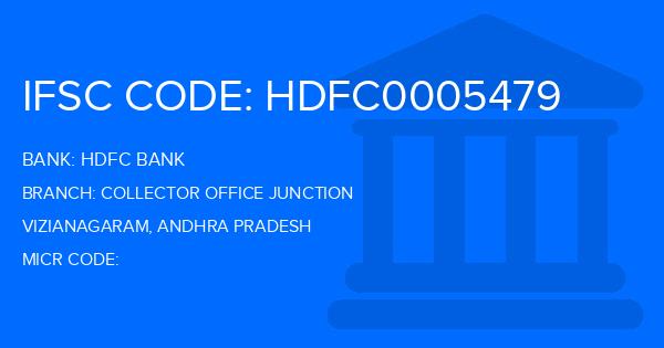 Hdfc Bank Collector Office Junction Branch IFSC Code