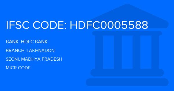 Hdfc Bank Lakhnadon Branch IFSC Code