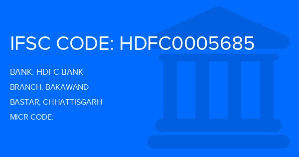 Hdfc Bank Bakawand Branch IFSC Code