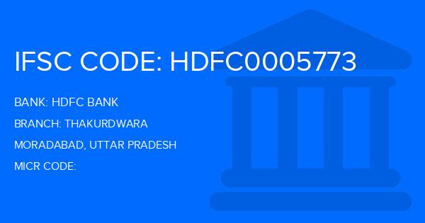 Hdfc Bank Thakurdwara Branch IFSC Code