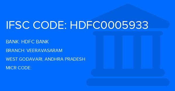 Hdfc Bank Veeravasaram Branch IFSC Code
