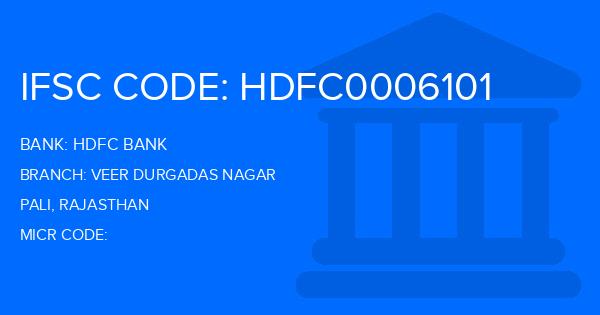 Hdfc Bank Veer Durgadas Nagar Branch IFSC Code