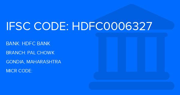 Hdfc Bank Pal Chowk Branch IFSC Code