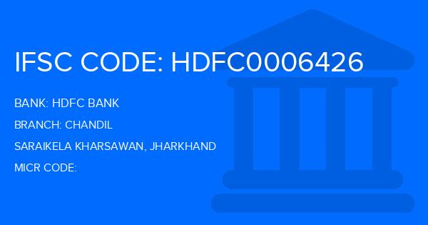 Hdfc Bank Chandil Branch IFSC Code