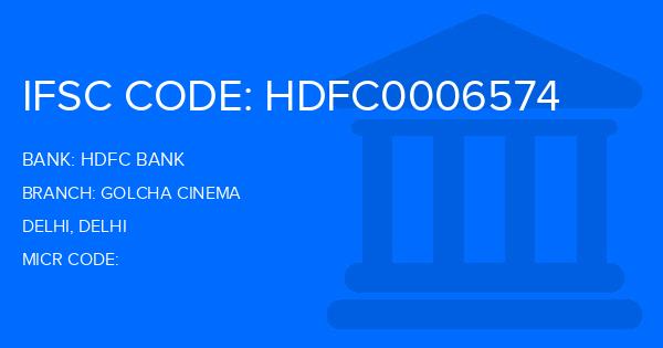Hdfc Bank Golcha Cinema Branch IFSC Code