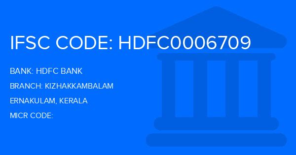 Hdfc Bank Kizhakkambalam Branch IFSC Code