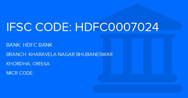 Hdfc Bank Kharavela Nagar Bhubaneswar Branch IFSC Code