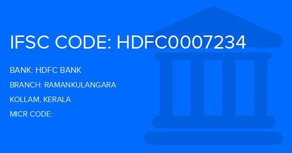 Hdfc Bank Ramankulangara Branch IFSC Code