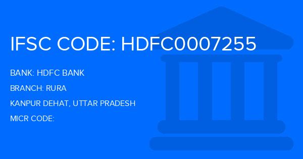 Hdfc Bank Rura Branch IFSC Code