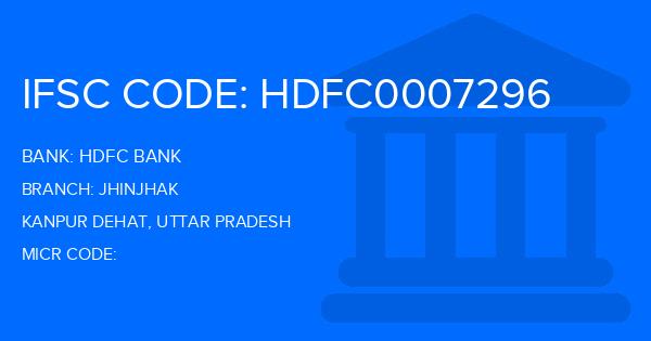 Hdfc Bank Jhinjhak Branch IFSC Code