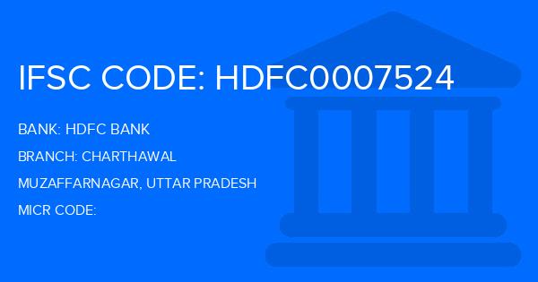 Hdfc Bank Charthawal Branch IFSC Code