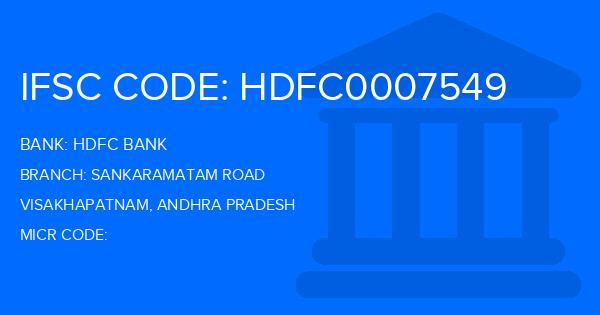 Hdfc Bank Sankaramatam Road Branch IFSC Code