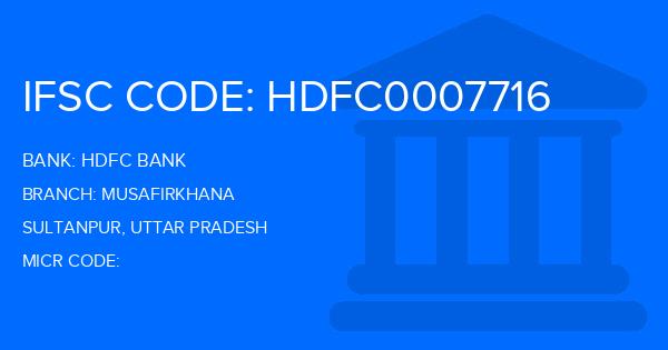 Hdfc Bank Musafirkhana Branch IFSC Code