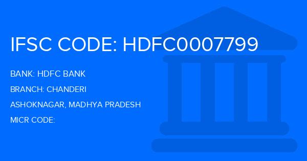 Hdfc Bank Chanderi Branch IFSC Code