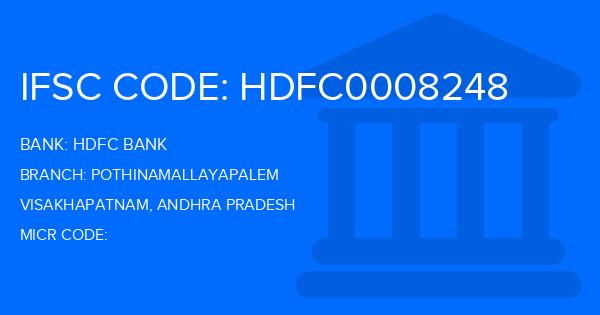 Hdfc Bank Pothinamallayapalem Branch IFSC Code