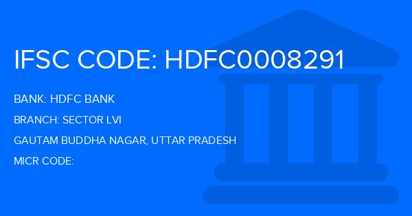Hdfc Bank Sector Lvi Branch IFSC Code
