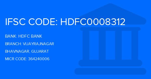 Hdfc Bank Vijayrajnagar Branch IFSC Code