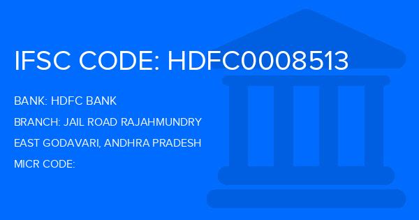 Hdfc Bank Jail Road Rajahmundry Branch IFSC Code