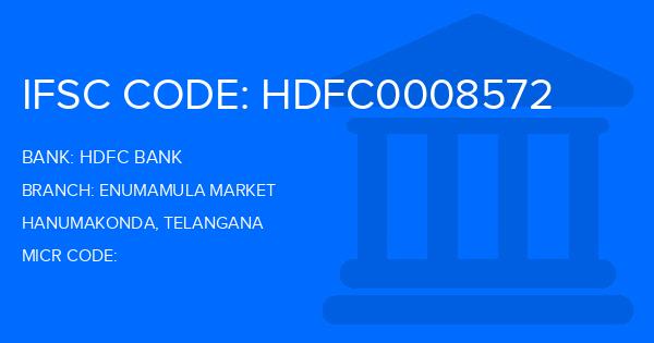 Hdfc Bank Enumamula Market Branch IFSC Code