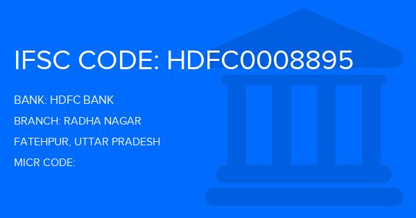 Hdfc Bank Radha Nagar Branch IFSC Code