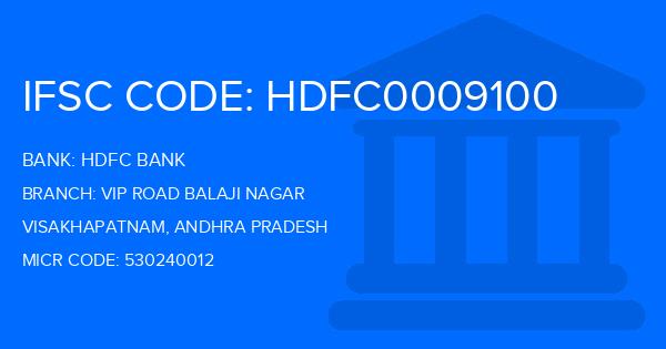 Hdfc Bank Vip Road Balaji Nagar Branch IFSC Code