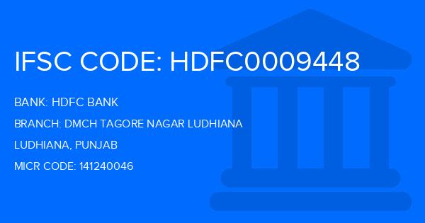 Hdfc Bank Dmch Tagore Nagar Ludhiana Branch IFSC Code