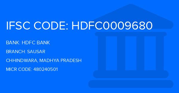 Hdfc Bank Sausar Branch IFSC Code