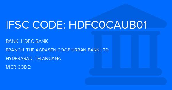 Hdfc Bank The Agrasen Coop Urban Bank Ltd Branch IFSC Code