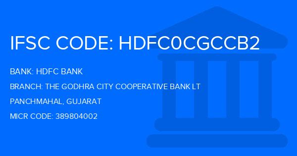 Hdfc Bank The Godhra City Cooperative Bank Lt Branch IFSC Code