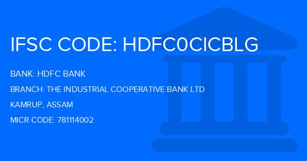 Hdfc Bank The Industrial Cooperative Bank Ltd Branch IFSC Code