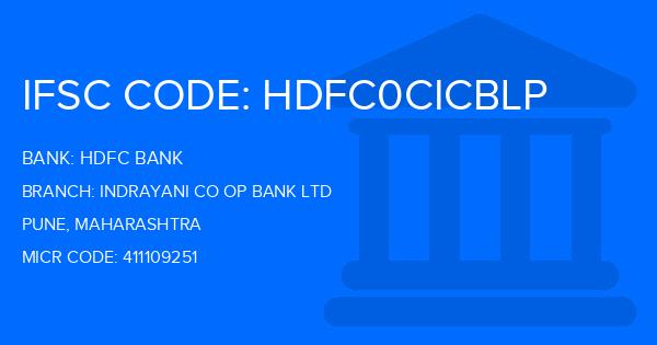 Hdfc Bank Indrayani Co Op Bank Ltd Branch IFSC Code