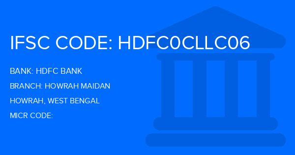 Hdfc Bank Howrah Maidan Branch IFSC Code