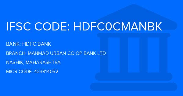 Hdfc Bank Manmad Urban Co Op Bank Ltd Branch IFSC Code