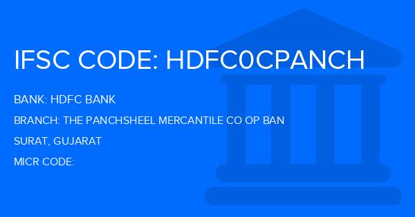 Hdfc Bank The Panchsheel Mercantile Co Op Ban Branch IFSC Code