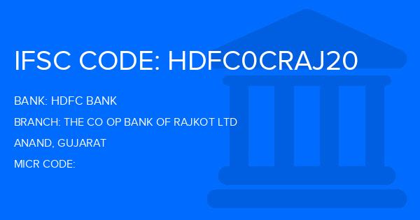 Hdfc Bank The Co Op Bank Of Rajkot Ltd Branch IFSC Code