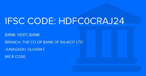 Hdfc Bank The Co Op Bank Of Rajkot Ltd Branch IFSC Code