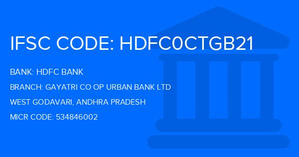 Hdfc Bank Gayatri Co Op Urban Bank Ltd Branch IFSC Code
