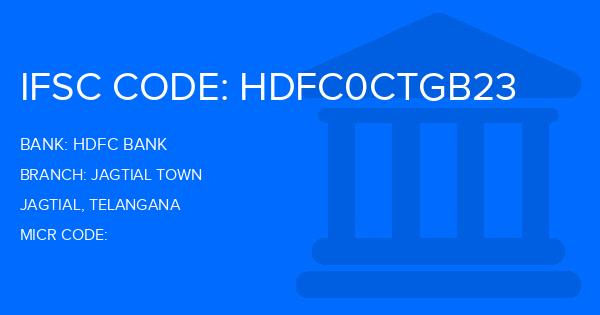 Hdfc Bank Jagtial Town Branch IFSC Code
