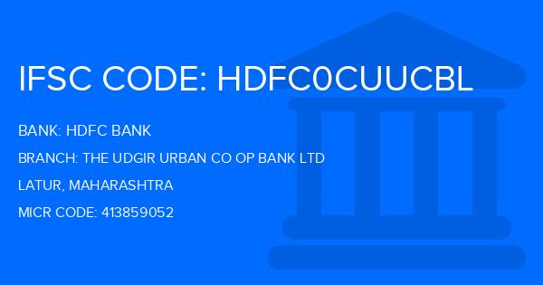 Hdfc Bank The Udgir Urban Co Op Bank Ltd Branch IFSC Code