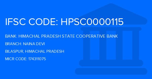 Himachal Pradesh State Cooperative Bank Naina Devi Branch IFSC Code