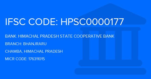 Himachal Pradesh State Cooperative Bank Bhanjraru Branch IFSC Code