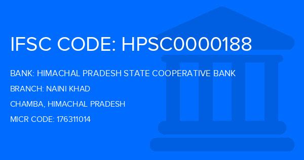 Himachal Pradesh State Cooperative Bank Naini Khad Branch IFSC Code