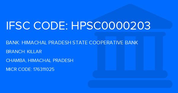 Himachal Pradesh State Cooperative Bank Killar Branch IFSC Code