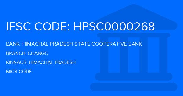 Himachal Pradesh State Cooperative Bank Chango Branch IFSC Code